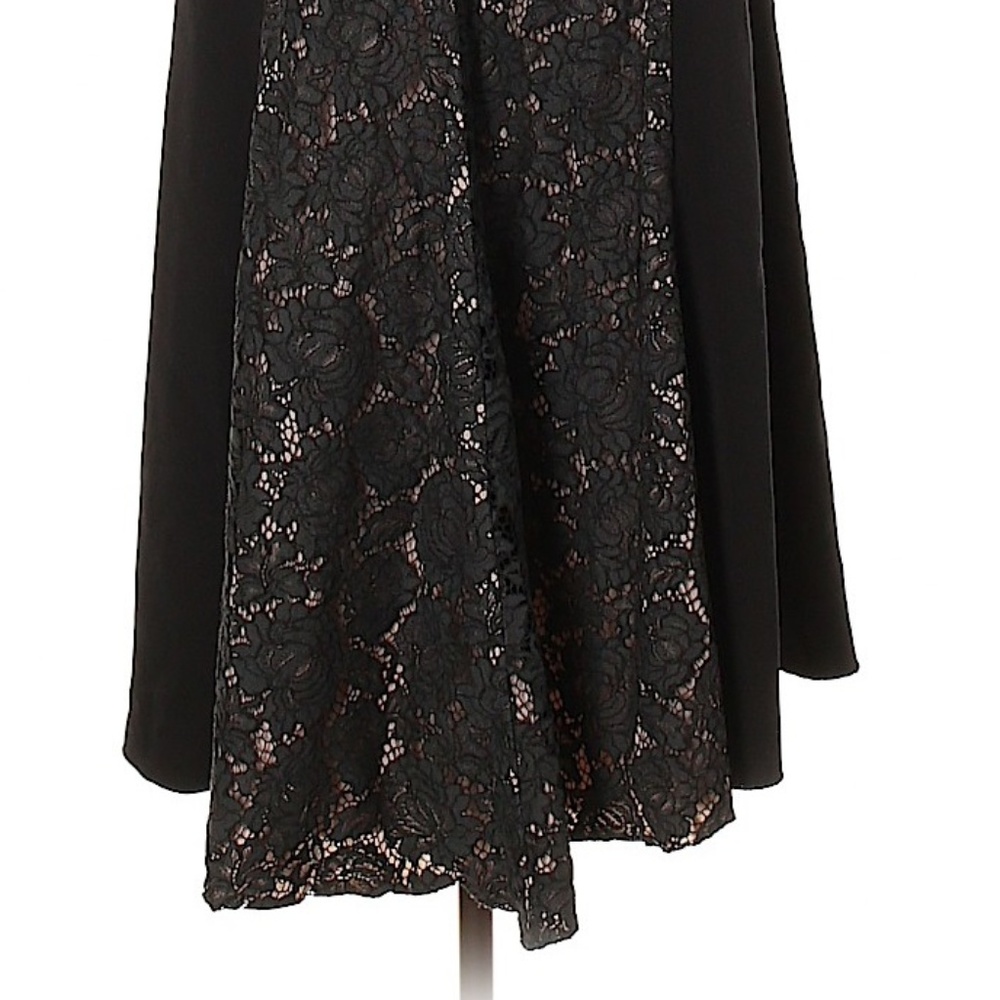Nha Khanh Black Lace Mermaid Gown Size 10 Classic Retro Formal Evening Dress - Picture 7 of 15